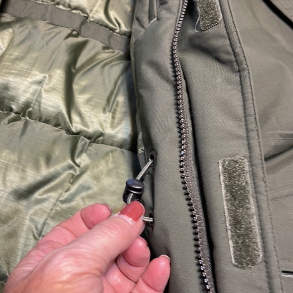 Mens down water repellent parka - Picture 3 of 6